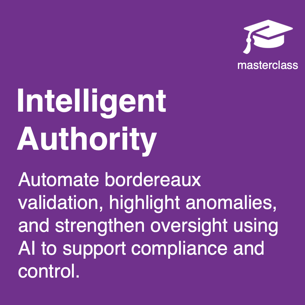 Intelligent Authority: use AI to validate bordereaux, identify anomalies and strengthen delegated authority oversight