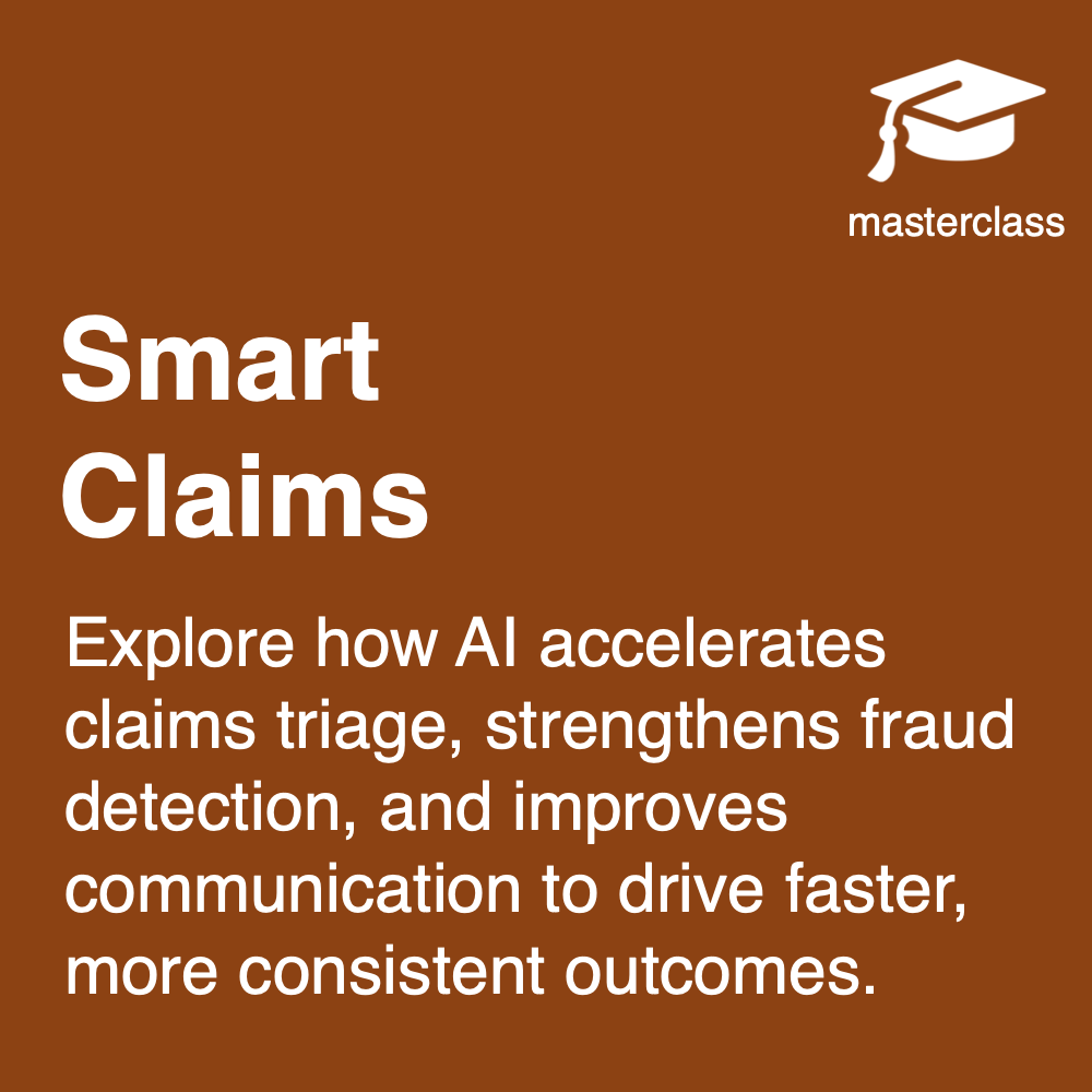 Smart Claims: use AI to support claims triage, fraud detection and claimant communication